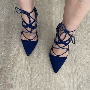 Lace Up Zara Heels